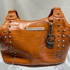 Harley Davidson Leather Purse with additional Fob